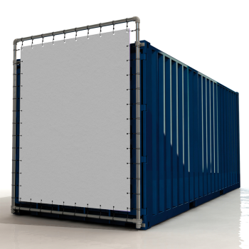 Struttura pubblicitaria per container KST-KONT-06 (Klemp)