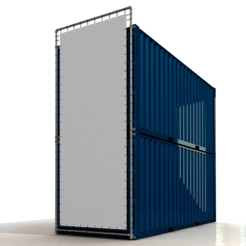 Struttura pubblicitaria per container KST-KONT-07 (Klemp)