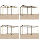 Pergola przyścienna ze spadkiem 10° (Klemp) Pergola przyścienna ze spadkiem 10° (Klemp)
