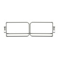 Galvanized double leaf gate SGEUDP2GV (Kee Safety)