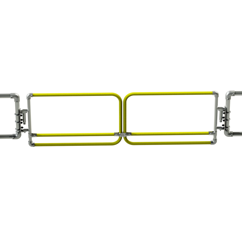 SGEUDP2PC lackiertes zweiflügeliges Tor (Kee Safety) - Selbstschließende Sicherheitstore SGEUDP2PC lackiertes zweiflügeliges Tor (Kee Safety) - Selbstschließende Sicherheitstore