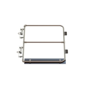 Puerta de cierre automático galvanizada SGEUFHGV2 (Kee Safety)