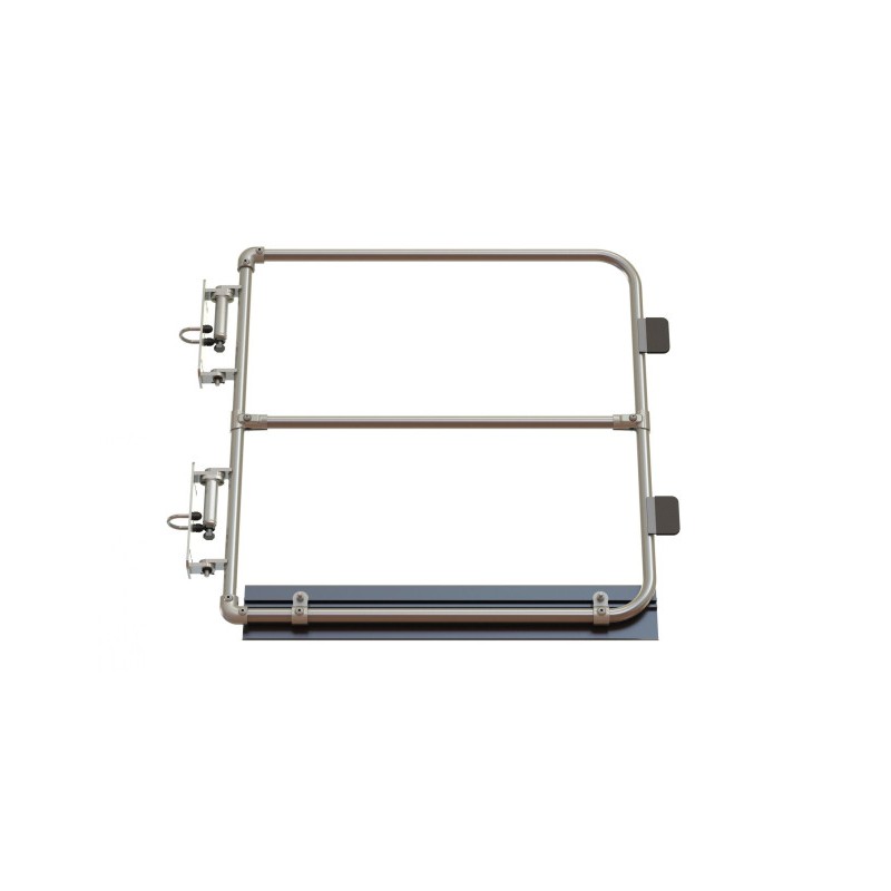 Galvanized self closing gate SGEUFHGV2 (Kee Safety) - Self-closing safety gates