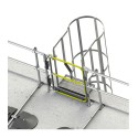 Painted self closing gate SGEUFHPC2 (Kee Safety)
