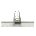 Painted self closing gate SGEUFHPC2 (Kee Safety)