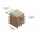 Painted pallet gate type B SGPGTYBPC (Kee Safety)