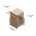 Painted pallet gate type C SGPGTYCPC (Kee Safety)