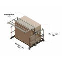 Aluminum pallet gate type D SGPGTYDAL (Kee Safety)