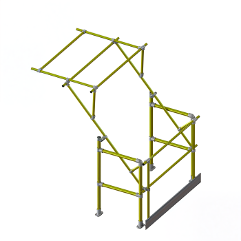 Painted pallet gate type B SGPGTYBPC (Kee Safety)
