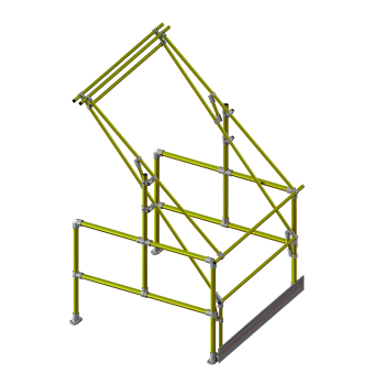 Painted pallet gate type C SGPGTYCPC (Kee Safety)