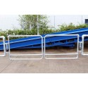 Portail double battant galvanisé SGEUDP2GV (Kee Safety)