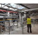 Galvanized pallet gate type A SGPGTYAGV (Kee Safety)