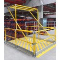 Galvanized pallet gate type A SGPGTYAGV (Kee Safety)