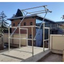 Galvanized pallet gate type A SGPGTYAGV (Kee Safety)