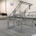 Galvanized pallet gate type A SGPGTYAGV (Kee Safety)