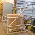 Galvanized pallet gate type A SGPGTYAGV (Kee Safety)