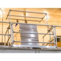 Galvanized pallet gate type A SGPGTYAGV (Kee Safety)