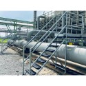 Plateforme d'accès au toit pour toitures en membrane/asphalte/PVC (Kee Safety)