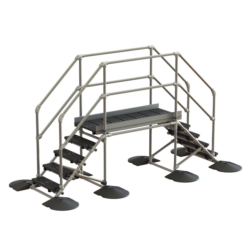 Plateforme d'accès au toit pour toitures en membrane/asphalte/PVC (Kee Safety) - Accès toiture