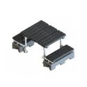 Escaleras de cruce de techo autoportante mini con paso de 400 mm (Kee Safety) Escaleras de cruce de techo autoportante mini con paso de 400 mm (Kee Safety)