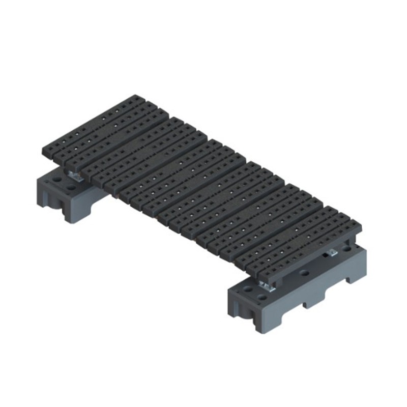 Mini freestanding crossover platform with 160 mm clearance (Kee Safety) - Roof access Mini freestanding crossover platform with 160 mm clearance (Kee Safety) - Roof access
