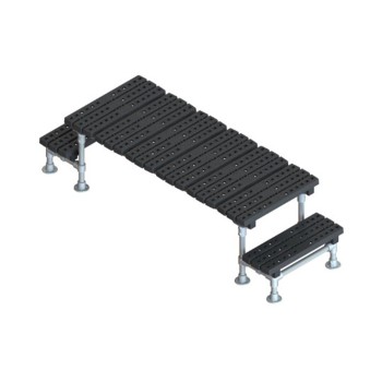 Dachüberstieg Mini mit Durchgang 380 mm (Kee Safety)