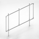 Low freestanding advertising structure (Klemp)
