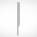 Low freestanding advertising structure (Klemp)