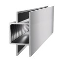 Profilé aluminium carré avec rails – 20x20x2 mm - brut - 200 cm (Klemp) Profilé aluminium carré avec rails – 20x20x2 mm - brut - 200 cm (Klemp)