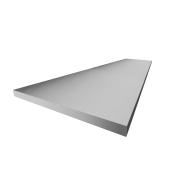 Profilé plat en aluminium – 50x2x2 mm - brut - 200 cm (Klemp)