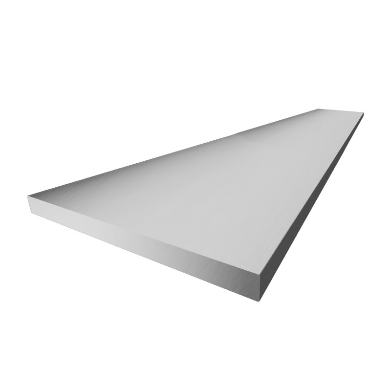 Profil płaski aluminiowy - 40x3 mm - surowy - 200 cm (Klemp) - Rury