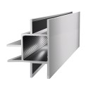 Profilé aluminium carré avec rails d’angle – 20x20x2 mm - brut - 200 cm (Klemp) Profilé aluminium carré avec rails d’angle – 20x20x2 mm - brut - 200 cm (Klemp)