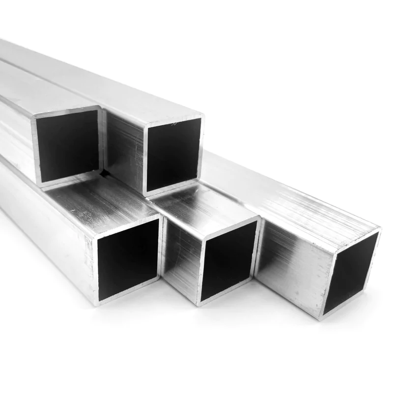 3m Aluminium Square Tube Box Section 25 X 25mm Castors, Trolley
