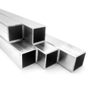 Kwadratowy profil aluminiowy - 13x13x1 mm - surowy - 200 cm (Klemp) Kwadratowy profil aluminiowy - 13x13x1 mm - surowy - 200 cm (Klemp)