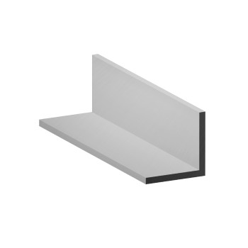 Cornière en aluminium – 20x20x2 mm - brut - 200 cm (Klemp)