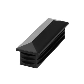 Embout plastique 40x30x1,5-2 mm – noir (Klemp)
