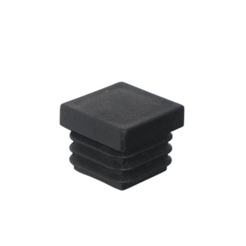 Plastic end cap 50x50x1.5-3 mm – black (Klemp)
