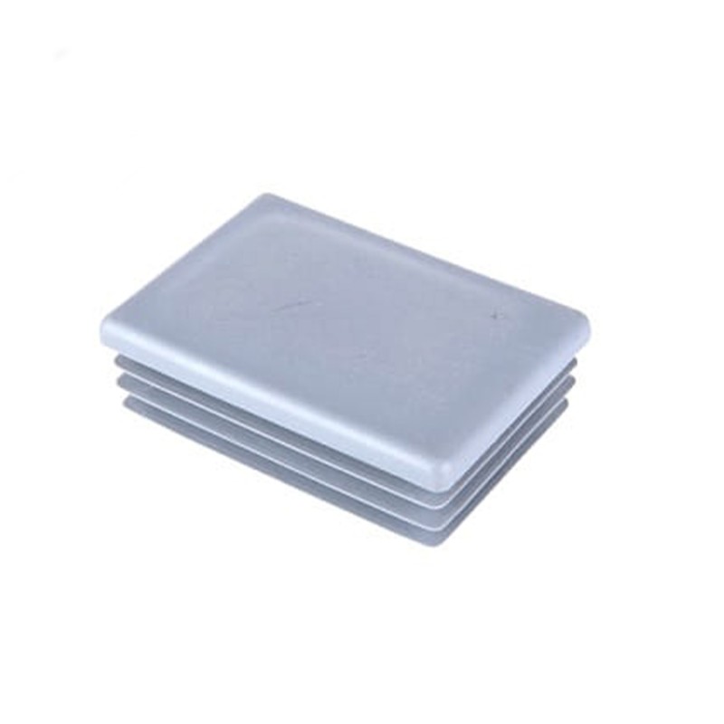 Bouchon plastique 60x40x1-2 mm - gris (Klemp) - Connecteurs en plastique pour profils rectangulaires Bouchon plastique 60x40x1-2 mm - gris (Klemp) - Connecteurs en plastique pour profils rectangulaires