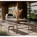 Tuin tafel Madrid - Vintage Bruin (Klemp)