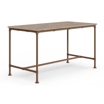 Table de bar Madrid - Marron Vintage (Klemp)