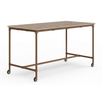 Table de bar Berlin - Marron Vintage (Klemp)