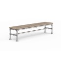 Table de jardin Madrid - Argent (Klemp)