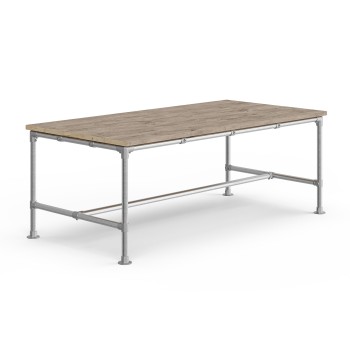 Tuin tafel Madrid - Zilver (Klemp)