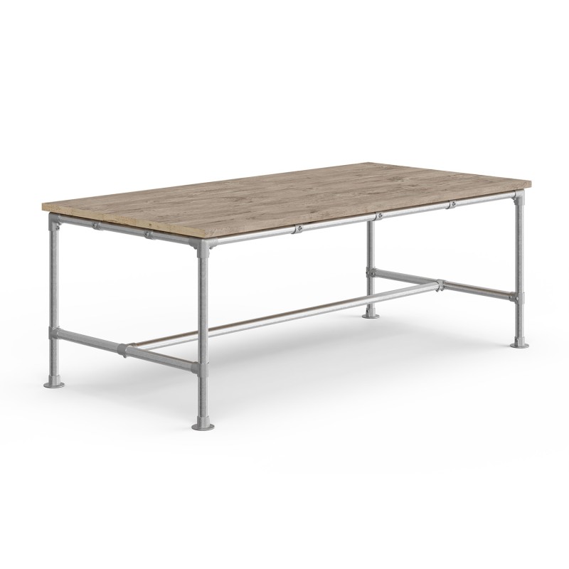Table de jardin Madrid - Argent (Klemp) - Meubles de jardin