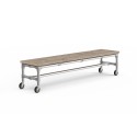 Tuin tafel Berlin - Zilver (Klemp)
