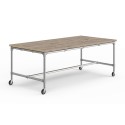 Tuin tafel Berlin - Zilver (Klemp)