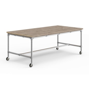 Table de jardin Berlin - Argent (Klemp)