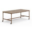 Mesa de jardín Berlin - Marrón Vintage (Klemp)