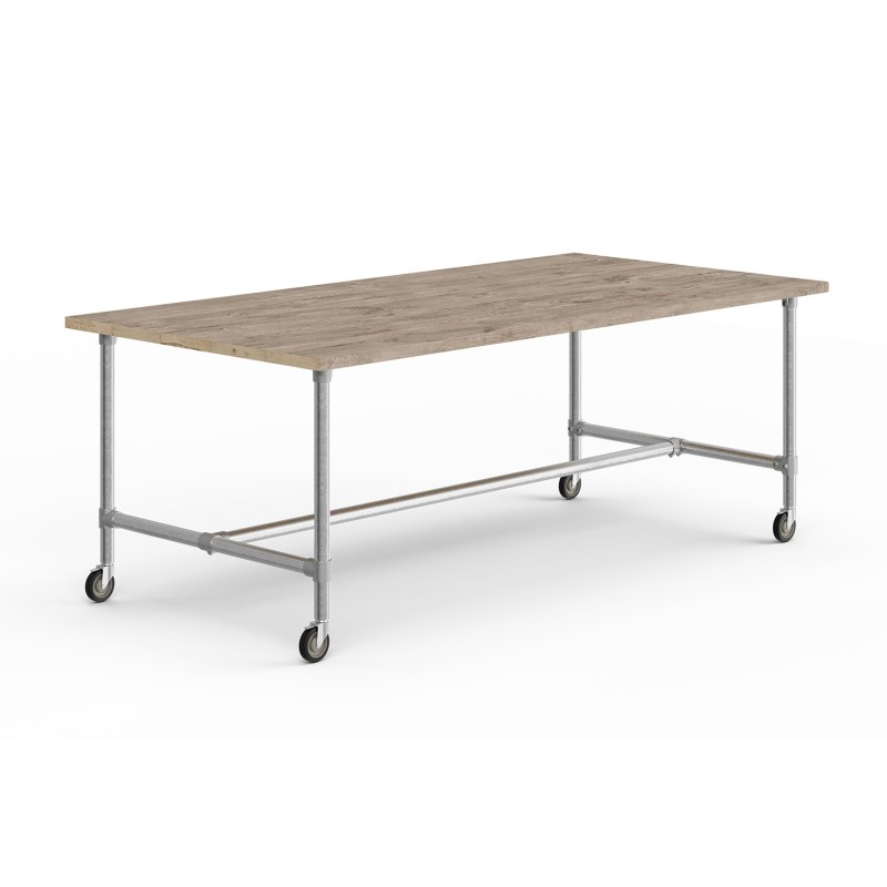 Tuin tafel Paris - Zilver (Klemp) - Tuinmeubelen
