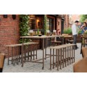 Table de bar Paris - Marron Vintage (Klemp)